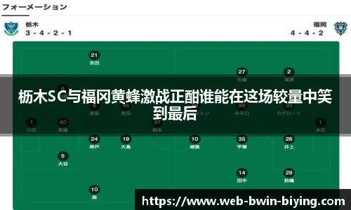 枥木SC与福冈黄蜂激战正酣谁能在这场较量中笑到最后